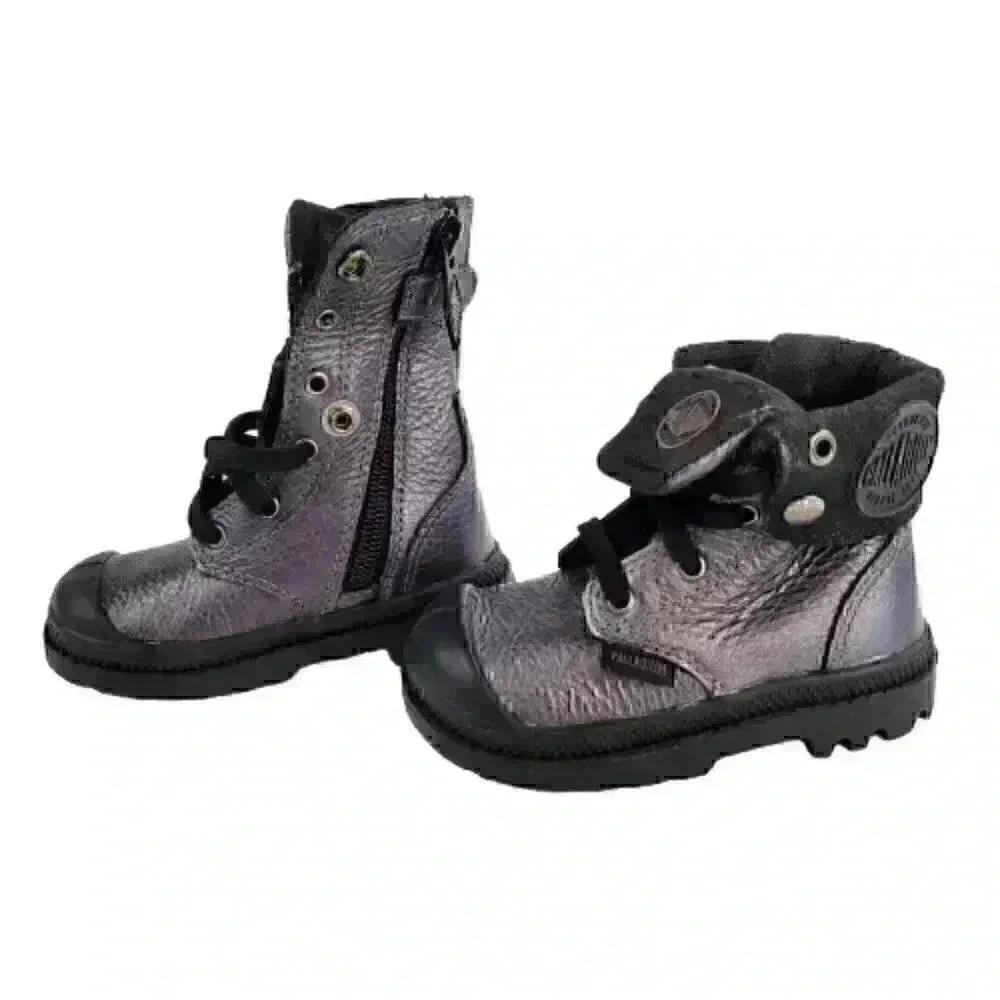 Palladium Baggy Ml Zip Hiking Boots Boy's Toddler Size 4